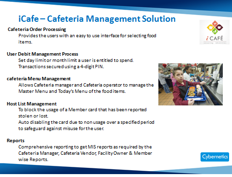 iCafe Cafeteria Management Solution